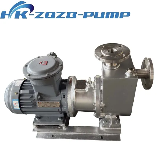 China-Made Magnetic Self-Priming Water Pump: Strong Corrosion-Resistant Magnetic Drive & Gear Models, Stainless Steel Magnetic Pump for Chemical Use